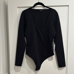 Black Long Sleeve Bodysuit